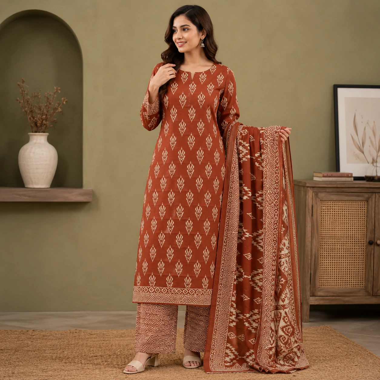 Unstitched Three Piece | LP-108