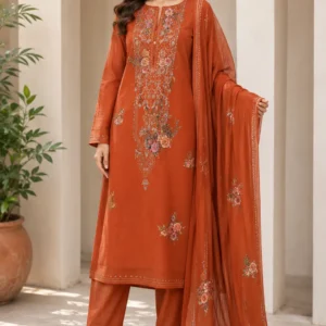 Unstitched Three Piece | LP-78