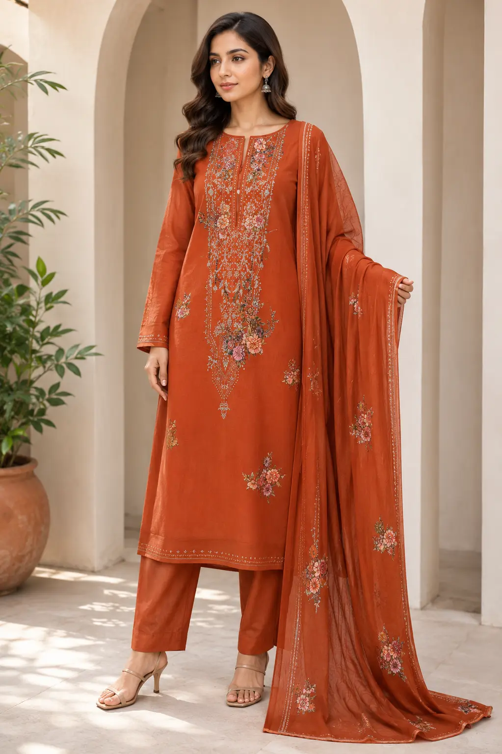 Unstitched Three Piece | LP-78
