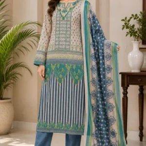 Unstitched Three Piece | LP-79