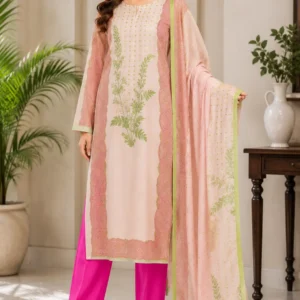 Unstitched Three Piece | LP-80