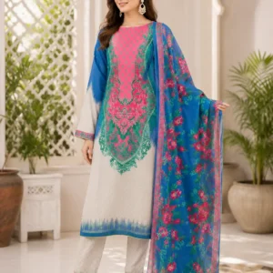 Unstitched Three Piece | LP-81