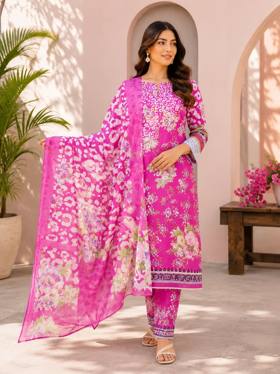 Unstitched Three Piece | LP-84