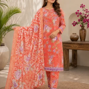 Unstitched Three Piece | LP-85