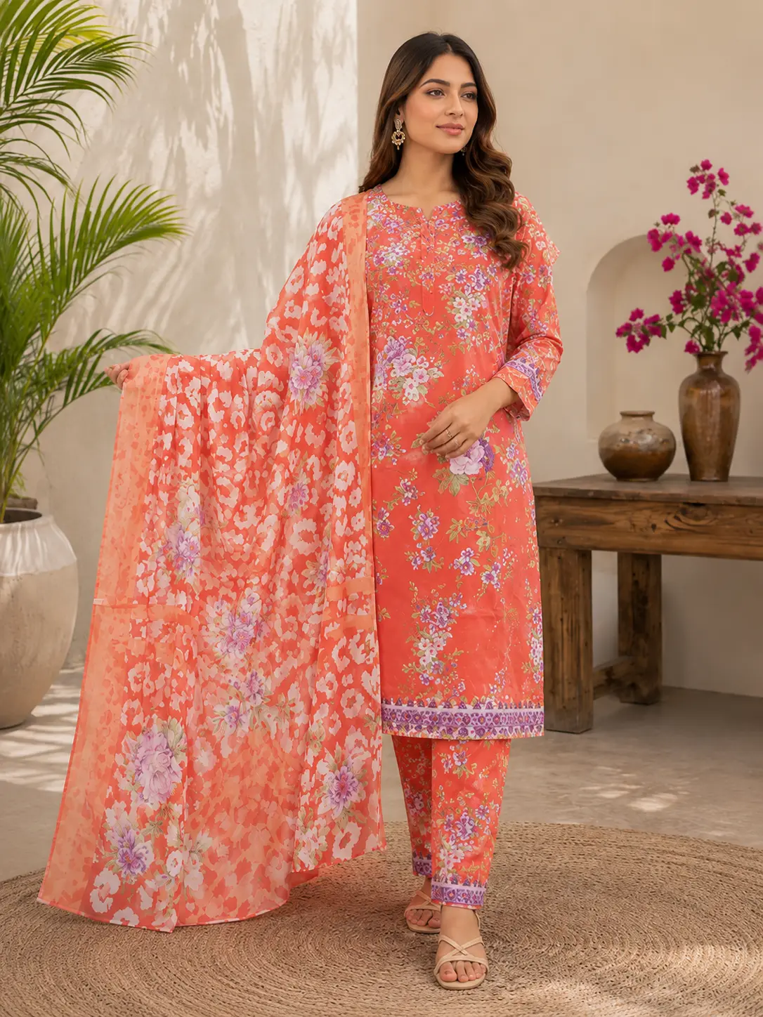 Unstitched Three Piece | LP-85