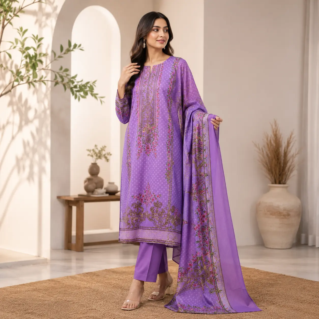Unstitched Three Piece | LP-92