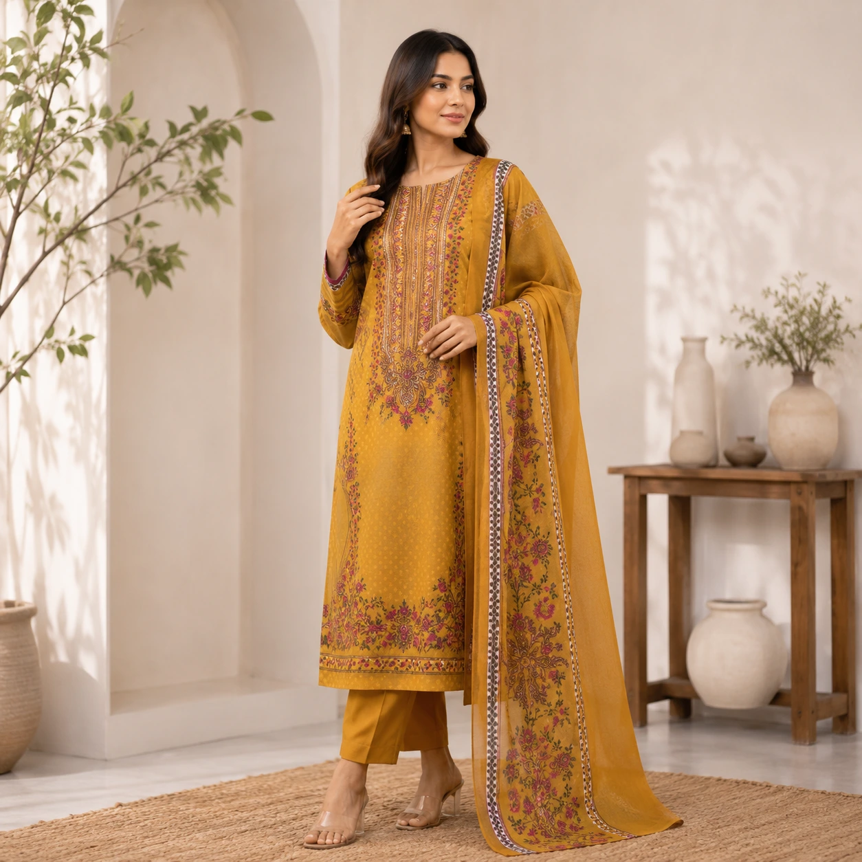 Unstitched Three Piece | LP-93