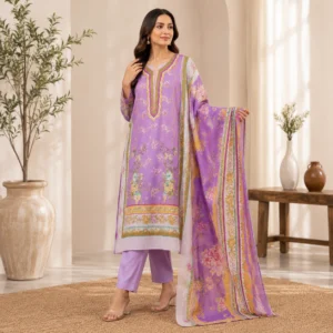 Unstitched Three Piece | LP-98