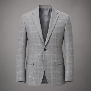 Ash Stripe Single Blazer | LP-283