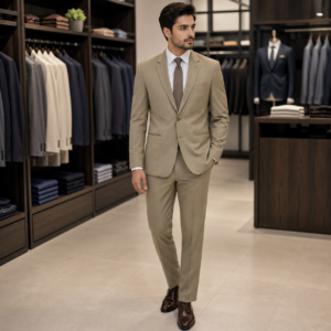 Brown Complete Suit Blazer | LP-285